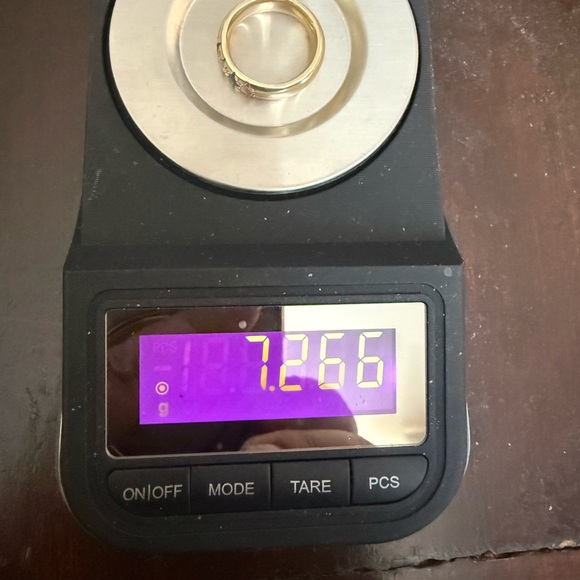 14k Gold  Ring with Multicolor Stones  Size 5 - Picture 7 of 8